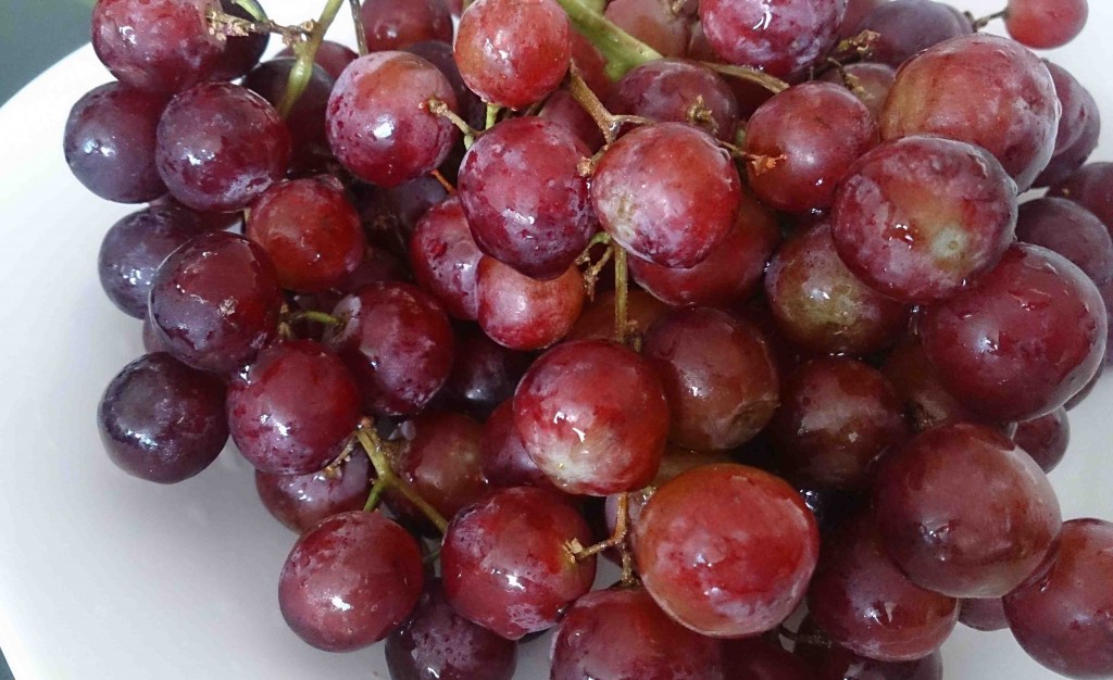 Rote Trauben