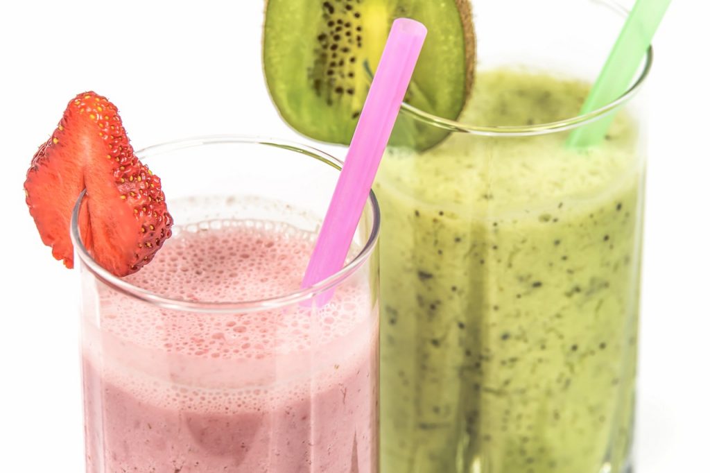 Obstsmoothie mit Kefir